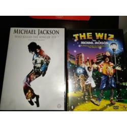 Michael Jackson verzameling Dvd's Display Weenicons figuur