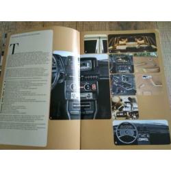 Mercedes Benz w123 TAXi uitvoering folder NL !
