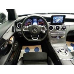 Mercedes-Benz C-Klasse Coupé 180 AMG Designo Aut, Leer, Pano