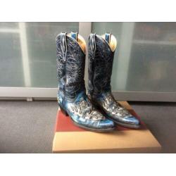 Gave blauwe Sendra laarzen / boots maat 44