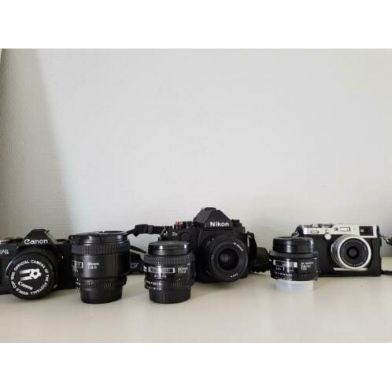 Nikon DF met special edition 50mm 1.8 G lens en AFD set