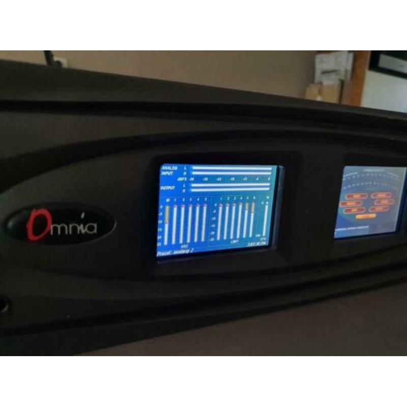 Omnia6 Fm multiband FM processor. ( orban optimod )