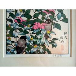 Originele Japanse houtsnede / woodblockprint /Ukiyo-e
