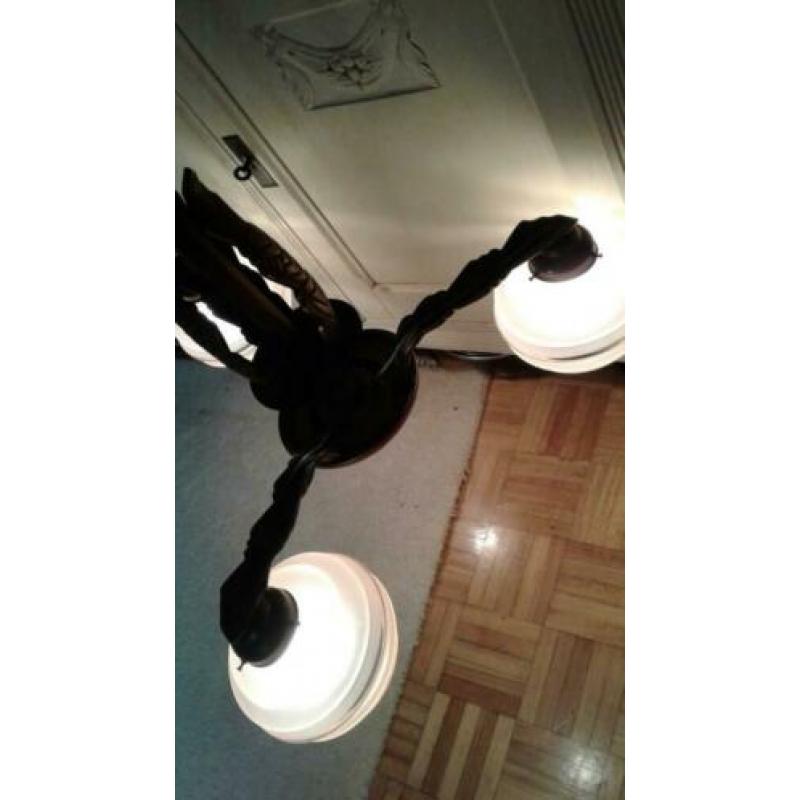 ArtDeco hanglamp 3lichtpunten
