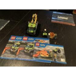 Lego city 60122 vulkaan set
