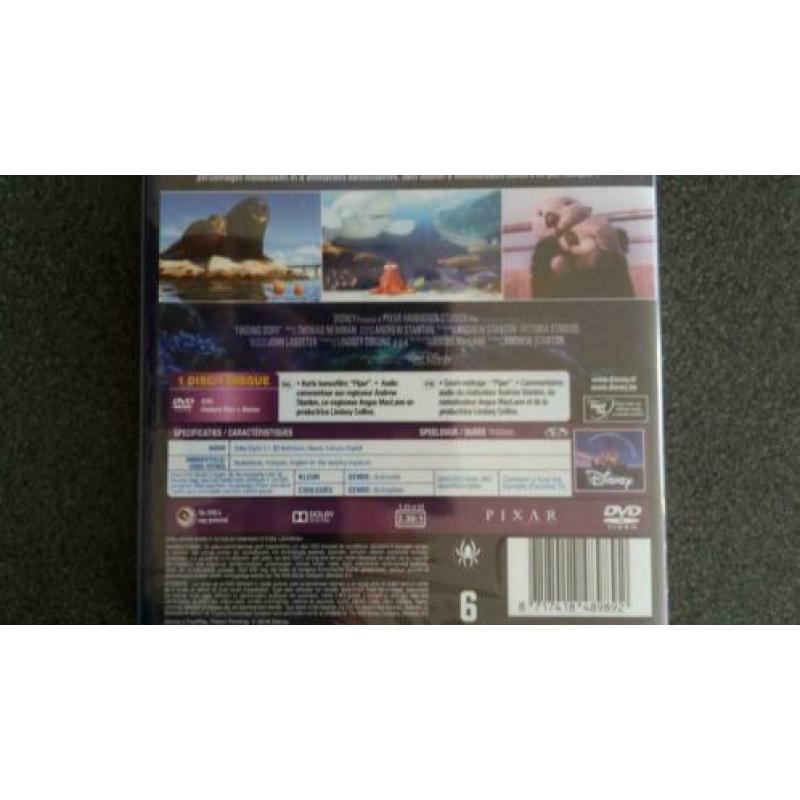 Disney dvd Finding Dory, nieuw in plastic