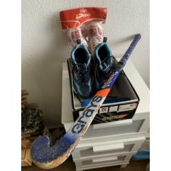 Grays Hockey Schoenen (maat 32) + hockey stick