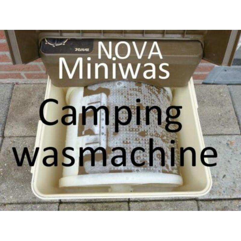 NOVA miniwash Sirocco miniwas kleine was handwas campingwasm