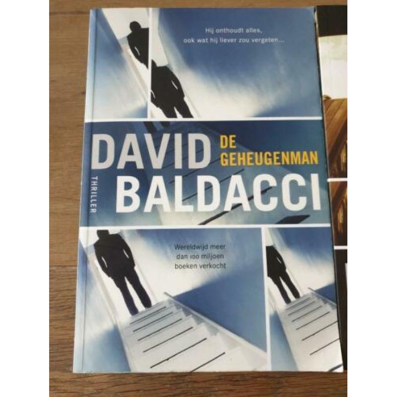 David Baldacci. 3 x.