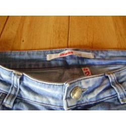 Lichtblauwe Only 3/4 jeans, maat 42