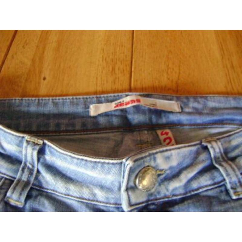 Lichtblauwe Only 3/4 jeans, maat 42