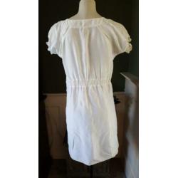ZGAN witte luchtig lieflijk PRC jurkje mt M 38/40, jurk wit