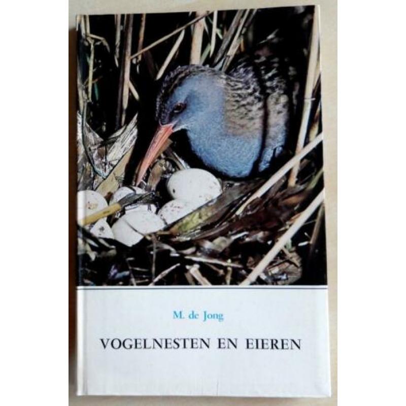 3 vogelboeken van M. de Jong