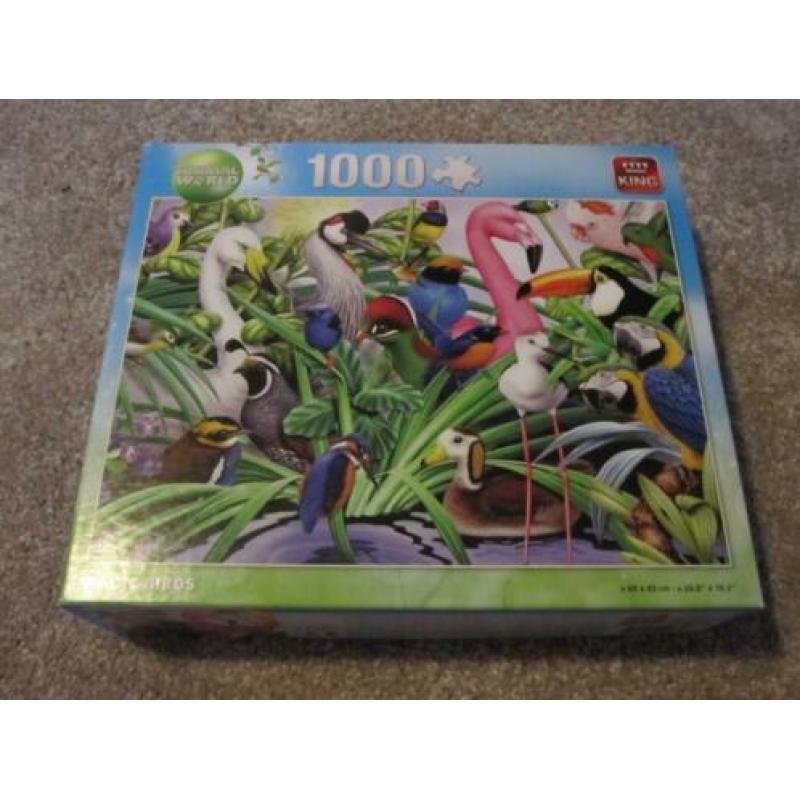 Puzzel - King - Magic birds 1000