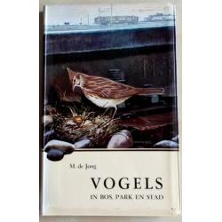 3 vogelboeken van M. de Jong