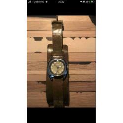 Diesel horloge bruin/taupe/ Swatch/ Oozoo/Storm