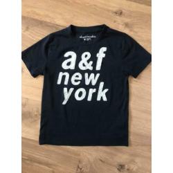 Abercrombie & Fitch donkerblauw shirt Maat 116