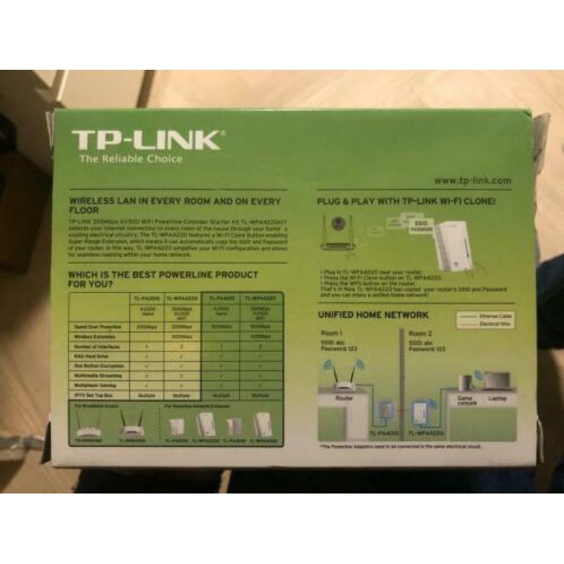 Internet Extender/Booster: TP-Link - WL-WPA4220KIT