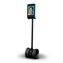 Double robotics teleconferencing met iPad