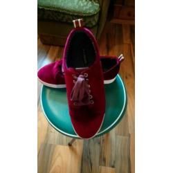 Prachtige Jean Paul schoenen maat 41 izgst bordeaux rood