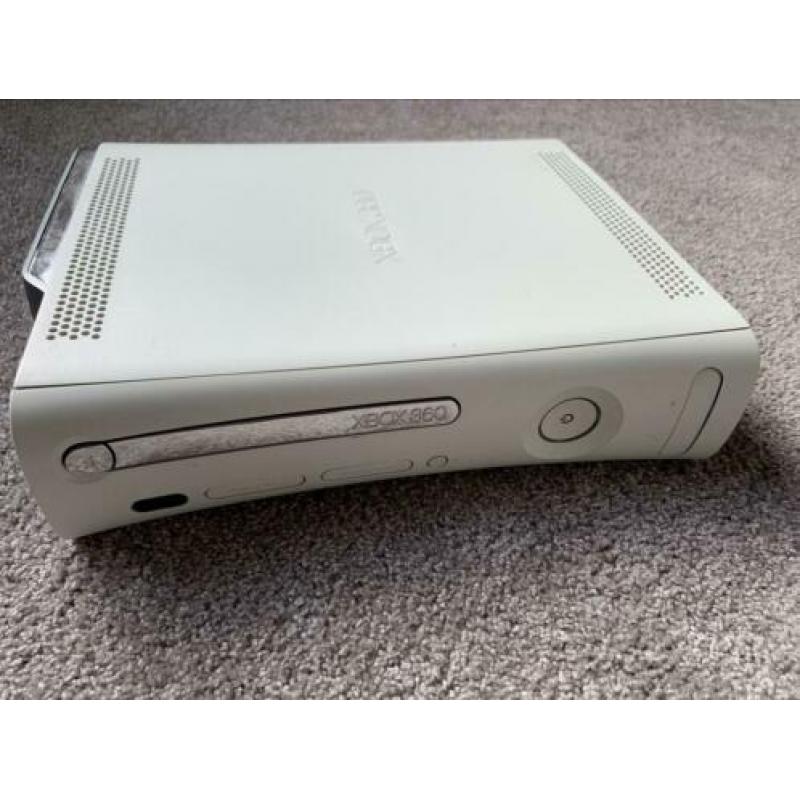 Xbox X-box 360 + voeding / tv kabel + controller