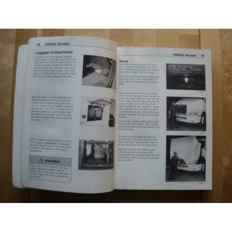 Volvo VNL VNM Torpedo Instructieboek 1997 – Handleiding Neus