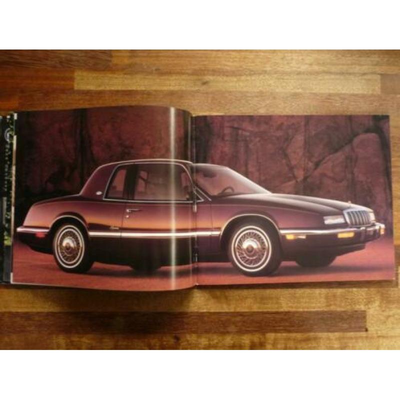 Buick catalog, alle modellen 1991 (USA)