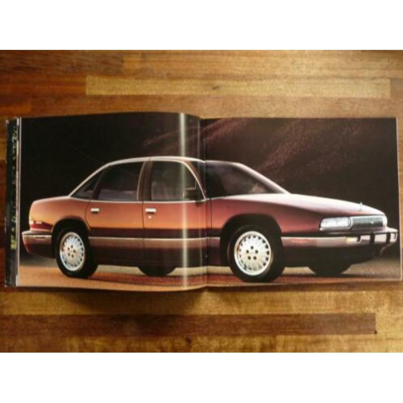 Buick catalog, alle modellen 1991 (USA)