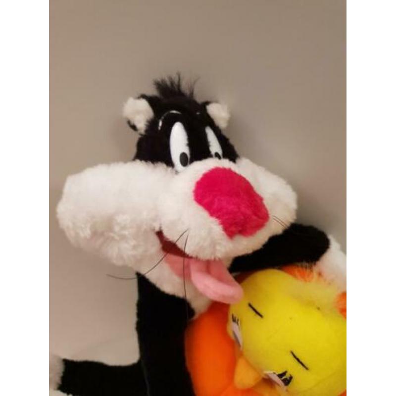 Sylvester en Tweety ACE Haloween pompoen knuffel 1997
