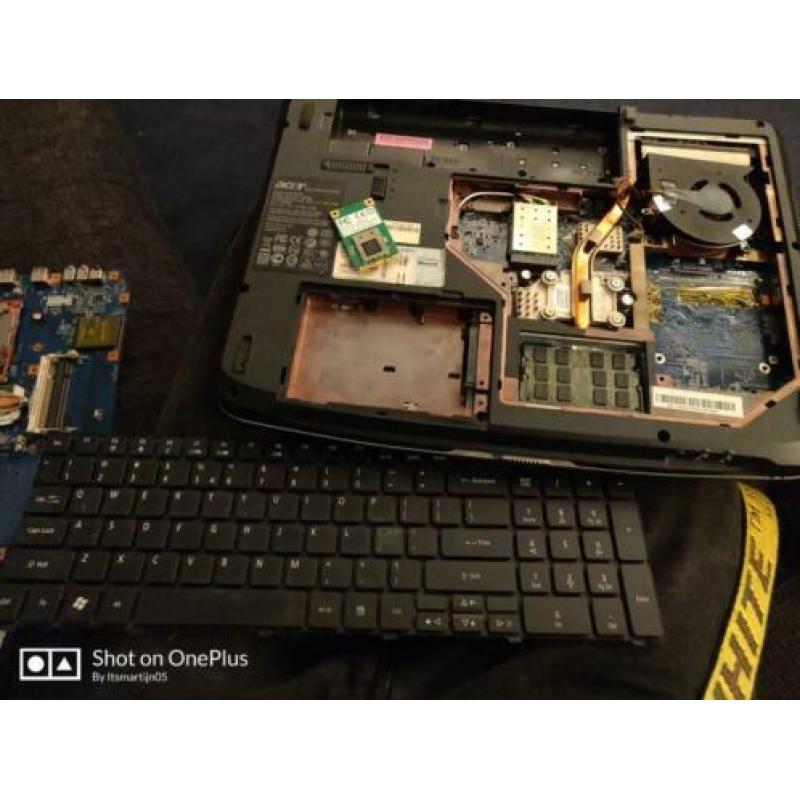 Laptop onderdelen en losse extra onderdelen