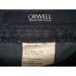 Orwell spijker broek spijkerbroek maat 42