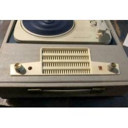 Antiek vintage Prachtige “NUOVA - FARO” platenspeler