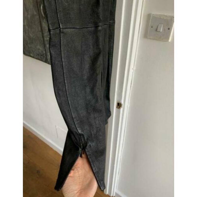 H&M trend premium leren leather legging broek Zara 34