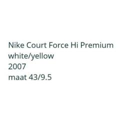 ????Nike Court Force High Premium ????