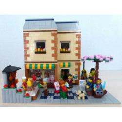 Lego Moc Winkel - Foodshop met kipkraam - item KK02