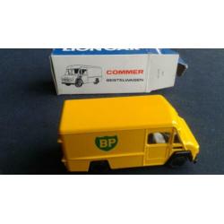 Commer bestelwagen geel BP Lion Toys'