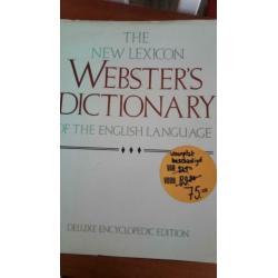 Webster's Dictionary Deluxe Enc. Ed.