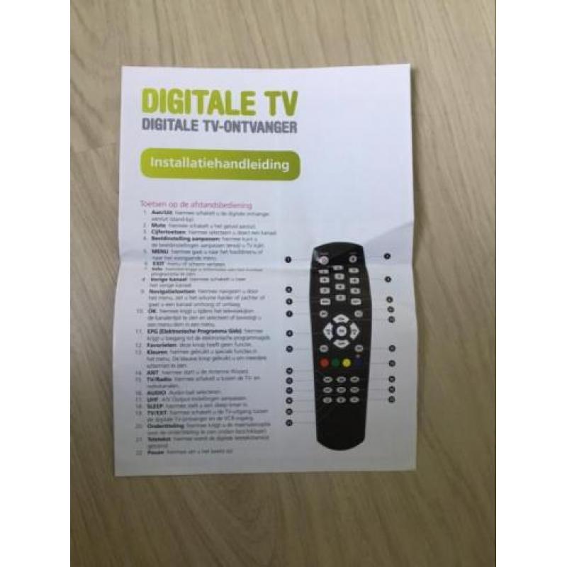 Digitale tv ontvanger