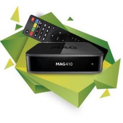 Mag 410 4K Nieuwste IPTV & Android TV Box KODI + IPTV 2 in 1