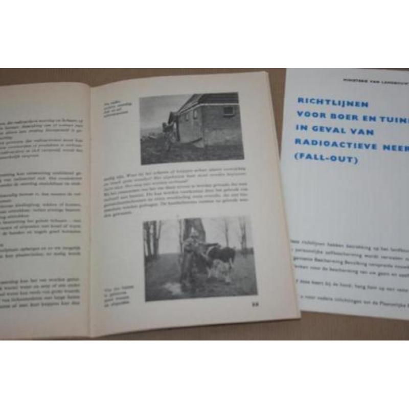Radioactieve neerslag en landbouw - 1961 !!