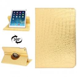 Goud Kleurige Hoes iPad Air Draaibaar 360 Rotatie