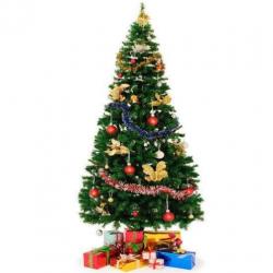 Kerstboom inclusief voet, 240 cm hoog