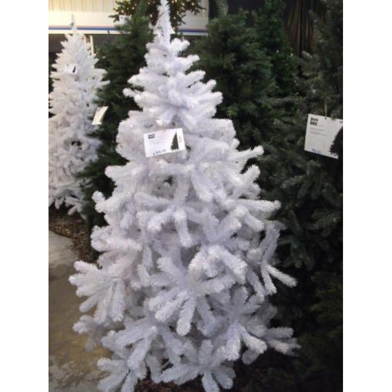 Kerstboom White iridescent 155cm - 185cm (showmodel)