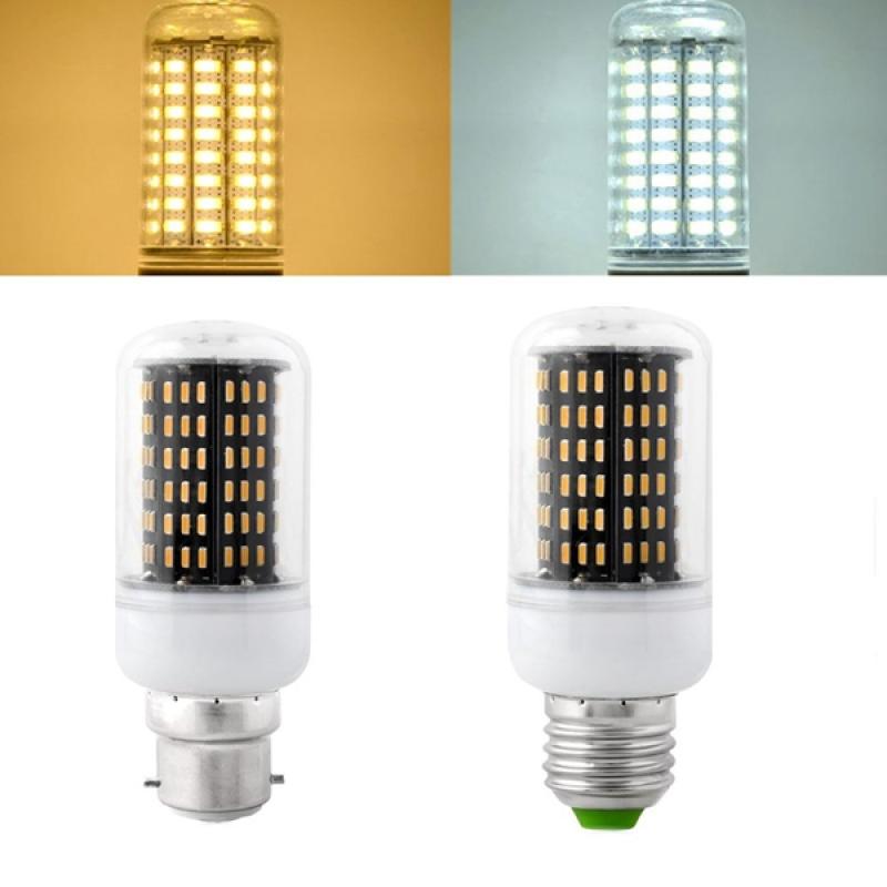 E27 B22 7W SMD 4014 LED Black Corn Bulb Lamp Indoor Home Lighting AC85 265V