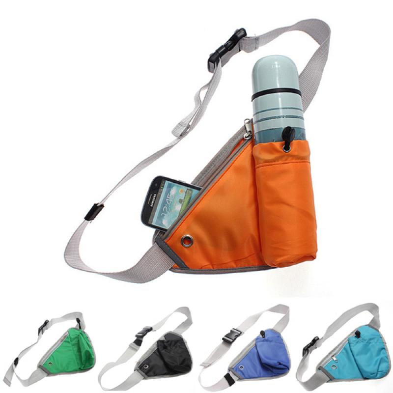 Multifunction Waist Bag Running Jogging Waterbottle Pack Trangle Pouch