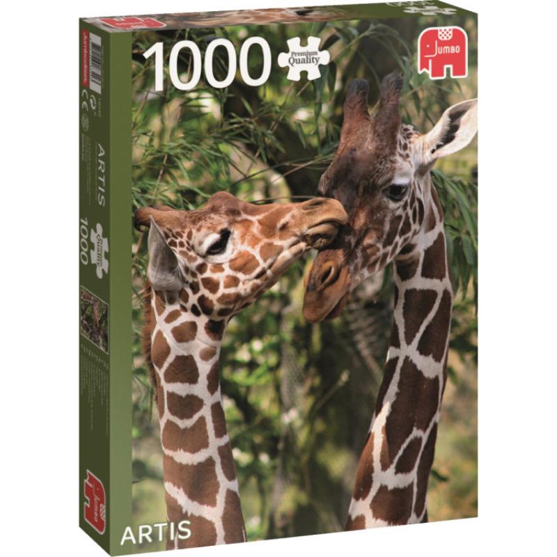 Speelgoed Jumbo Artis giraffen puzzel