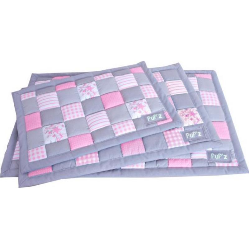 Benchmat pupz patchwork roze 75x47 cm Merkloos Beste koop
