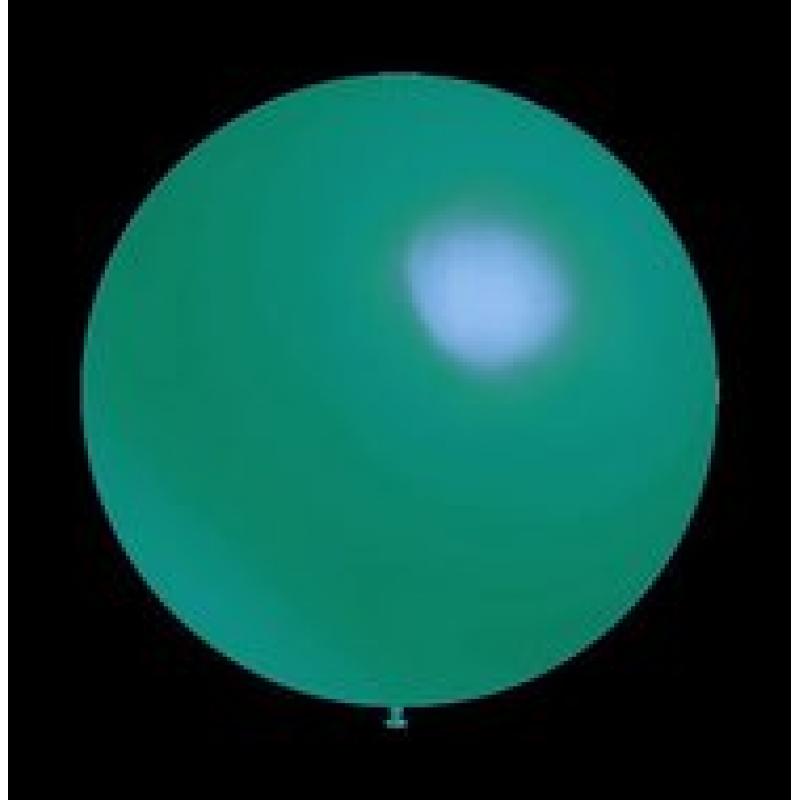 Ballonnenparade Ronde decoratieballonnen turquoise 30 cm professionele kwaliteit 25 stuks