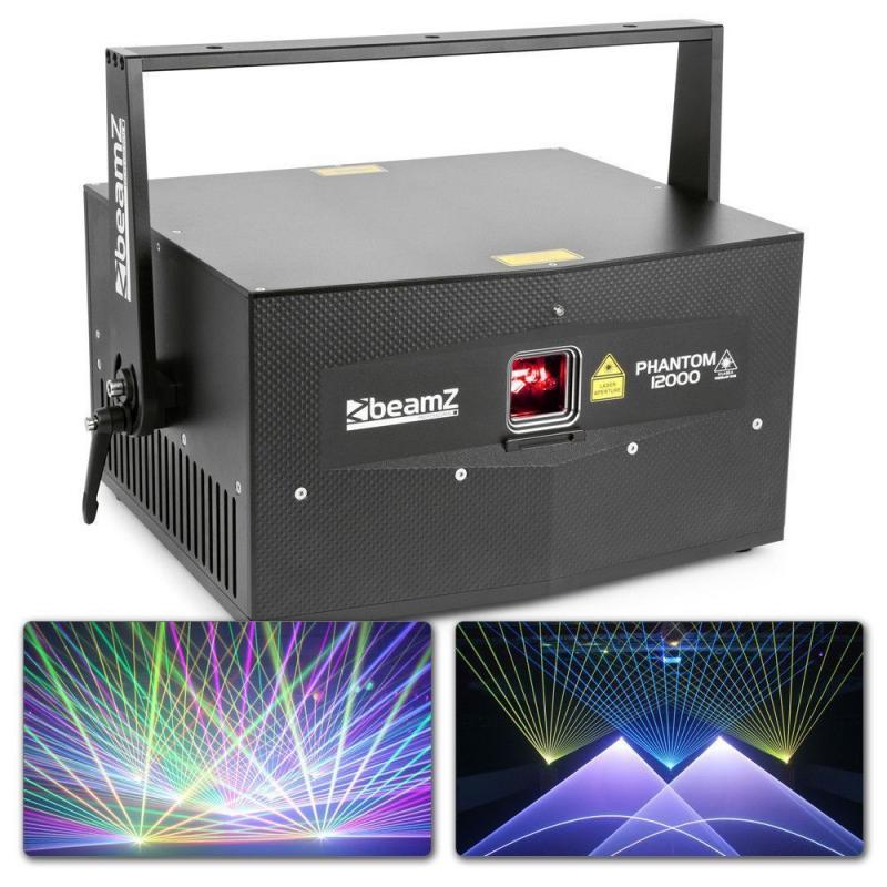 BeamZ Phantom 12000 Pure Diode analoge 12000mW RGB Laser BeamZ Professional