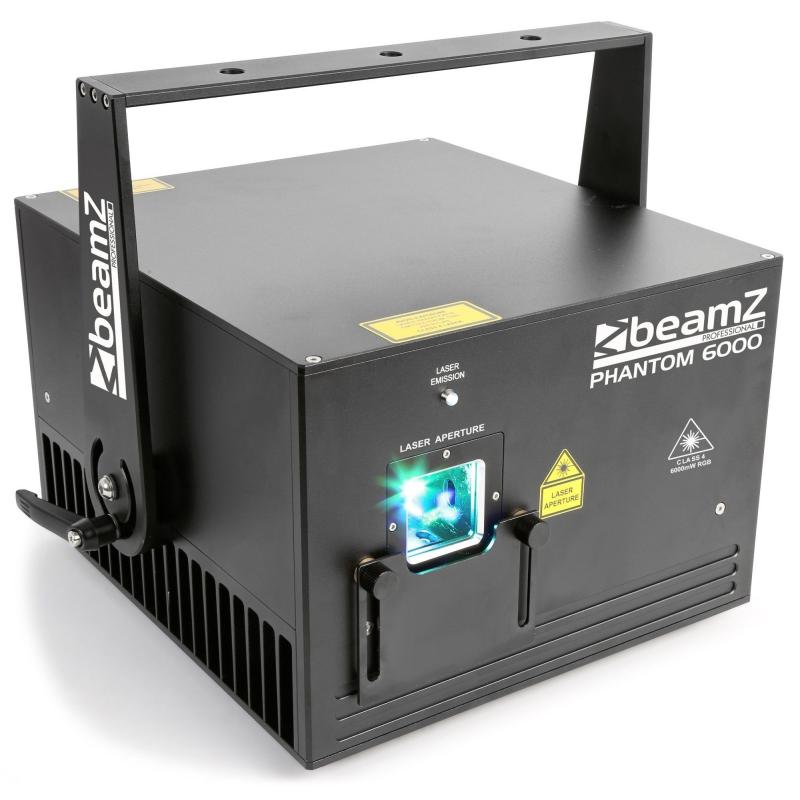 BeamZ Professional BeamZ Phantom 6000 Pure Diode analoge 6000mW RGB Laser